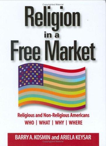Cover for Religion in a Free Market Religious and Non-Religious Americans Who, What, Why, Where