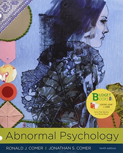 Cover for Loose-leaf Version of Abnormal Psychology