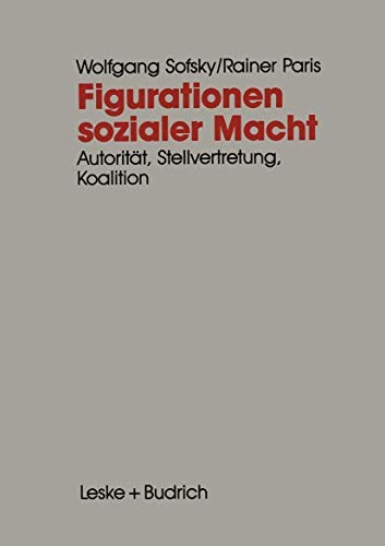 Cover for Figurationen sozialer Macht