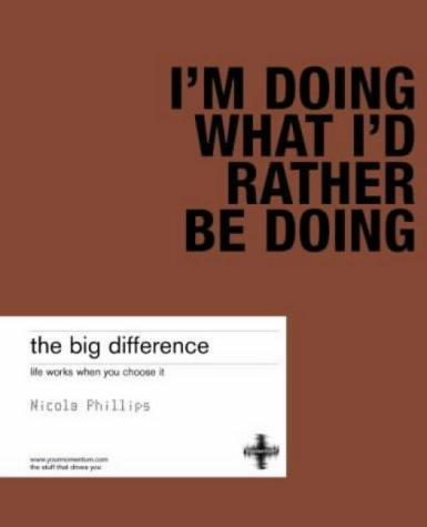 Cover for The Big Difference