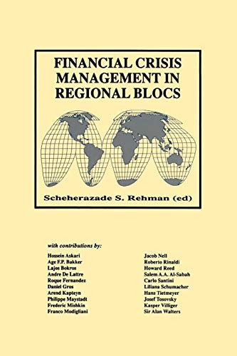 Cover for Financial Crisis Management in Regional Blocs