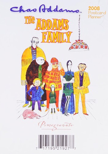 Cover for The Addams Family 2008 Postcard Planner