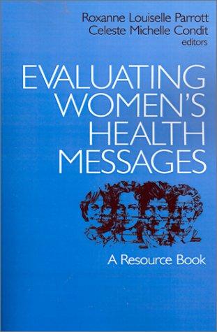 Cover for Evaluating women's health messages