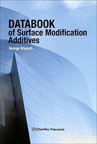 Cover for Databook of Surface Modification Additives