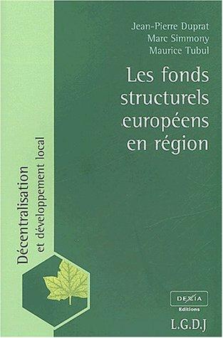 Cover for Les fonds structurels européens en région