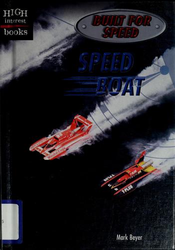 Cover for Speed boat