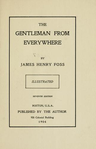Cover for The gentleman from everywhere
