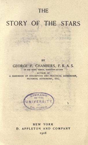 Cover for Story of the stars.