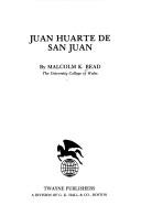 Cover for Juan Huarte de San Juan