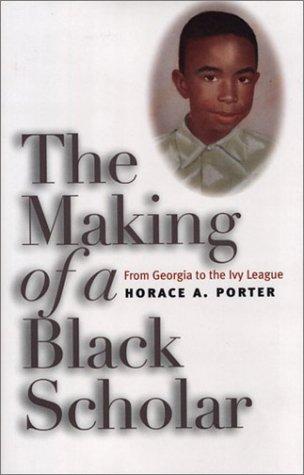 Cover for The making of a Black scholar