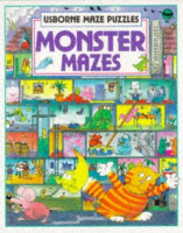 Cover for Monster Mazes (Usborne Maze Fun)