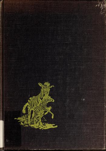 Cover for A zebra came to drink