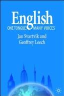 Cover for English - One Tongue, Many Voices
