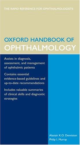 Cover for Oxford Handbook of Ophthalmology (Oxford Handbook Series)