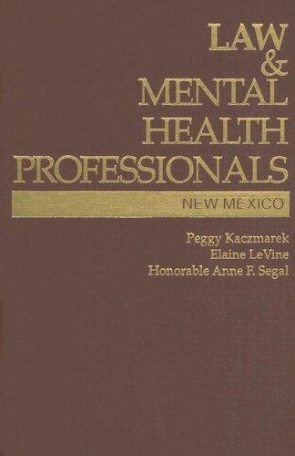 Cover for Law & Mental Health Professionals