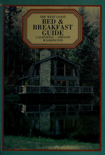 Cover for The West Coast bed & breakfast guide