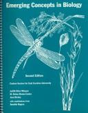 Cover for Emerging Concepts in Biology