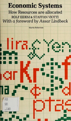 Cover for Economic systems