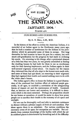 Cover for The Sanitarian