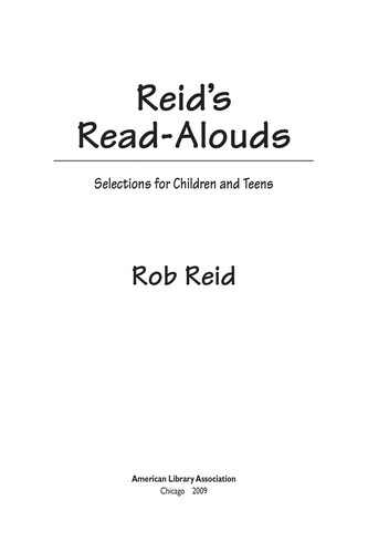 Cover for Reid's read-alouds