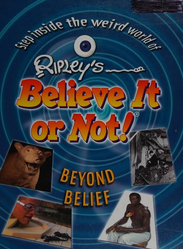 Cover for Beyond belief