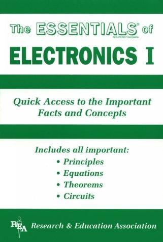 Cover for The Essentials of electronics I