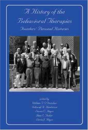 Cover for A History of the Behavioral Therapies