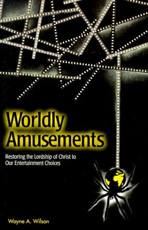 Cover for Worldly amusements