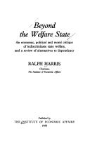 Cover for Beyond the Welfare State