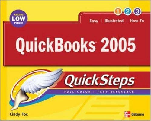 Cover for QuickBooks  2005 QuickSteps (Quicksteps)