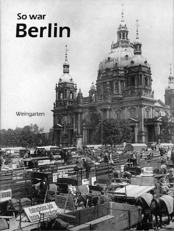 Cover for So war Berlin.