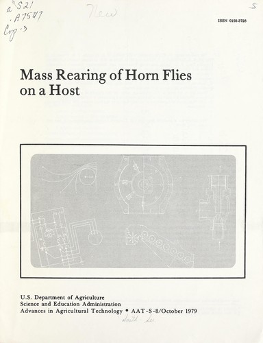 Cover for Mass rearing of horn flies on a host