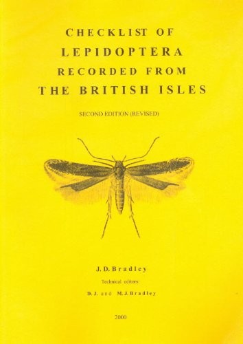 Cover for Checklist of lepidoptera recorded from the British Isles