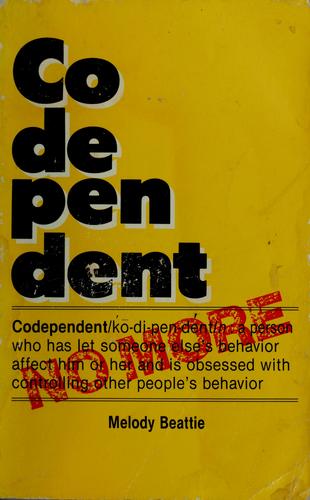 Cover for Codependent no more