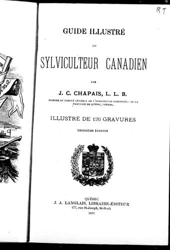 Cover for Guide illustré du sylviculteur canadien