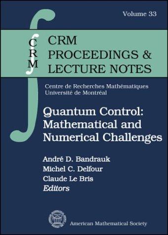 Cover for Quantum Control: Mathematical and Numerical Challenges 