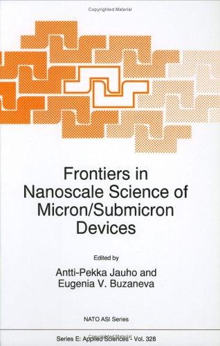 Cover for Frontiers in nanoscale science of micron/submicron devices