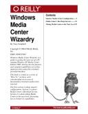Cover for Windows media center wizardry