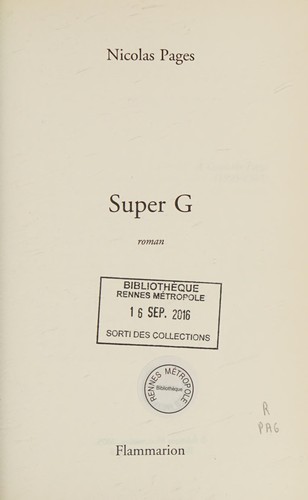 Cover for Super G