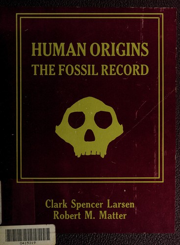 Cover for Human Origins