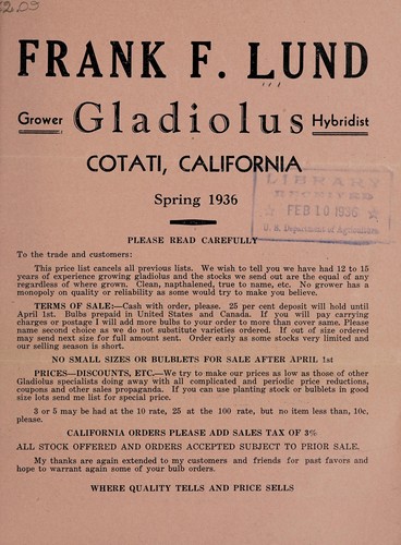 Cover for Spring 1936