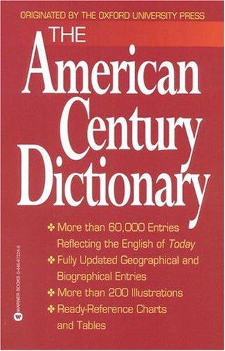 Cover for The American century dictionary
