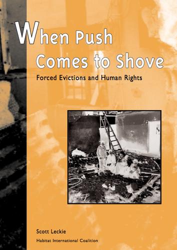 Cover for When push comes to shove