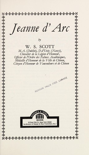 Cover for Jeanne d'Arc