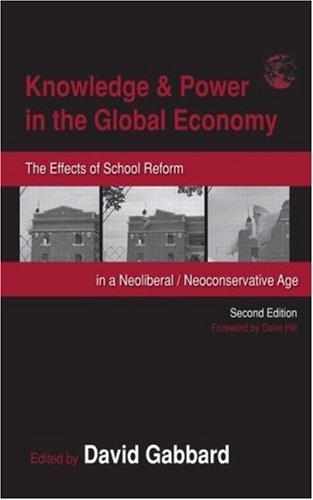 Cover for Knowledge and Power in the Global Economy