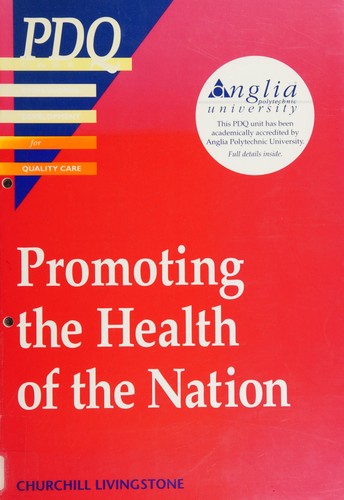 Cover for Promoting the Health of the Nation (2-Volume Set)