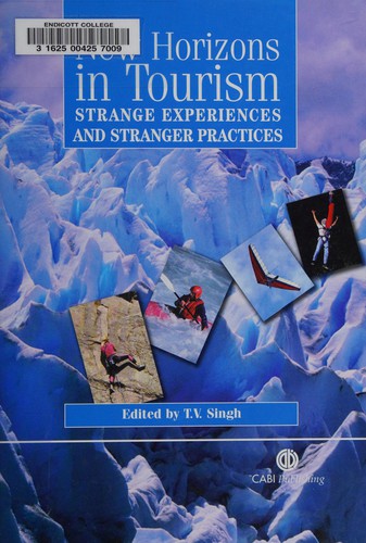 Cover for New horizons in tourism