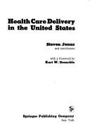 Cover for Health care delivery in the United States