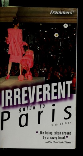 Cover for Irreverent guide to Paris