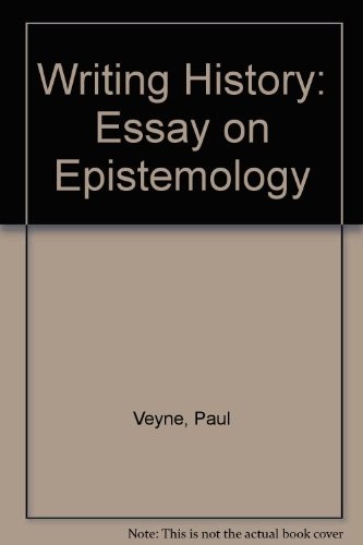 Cover for Writing History